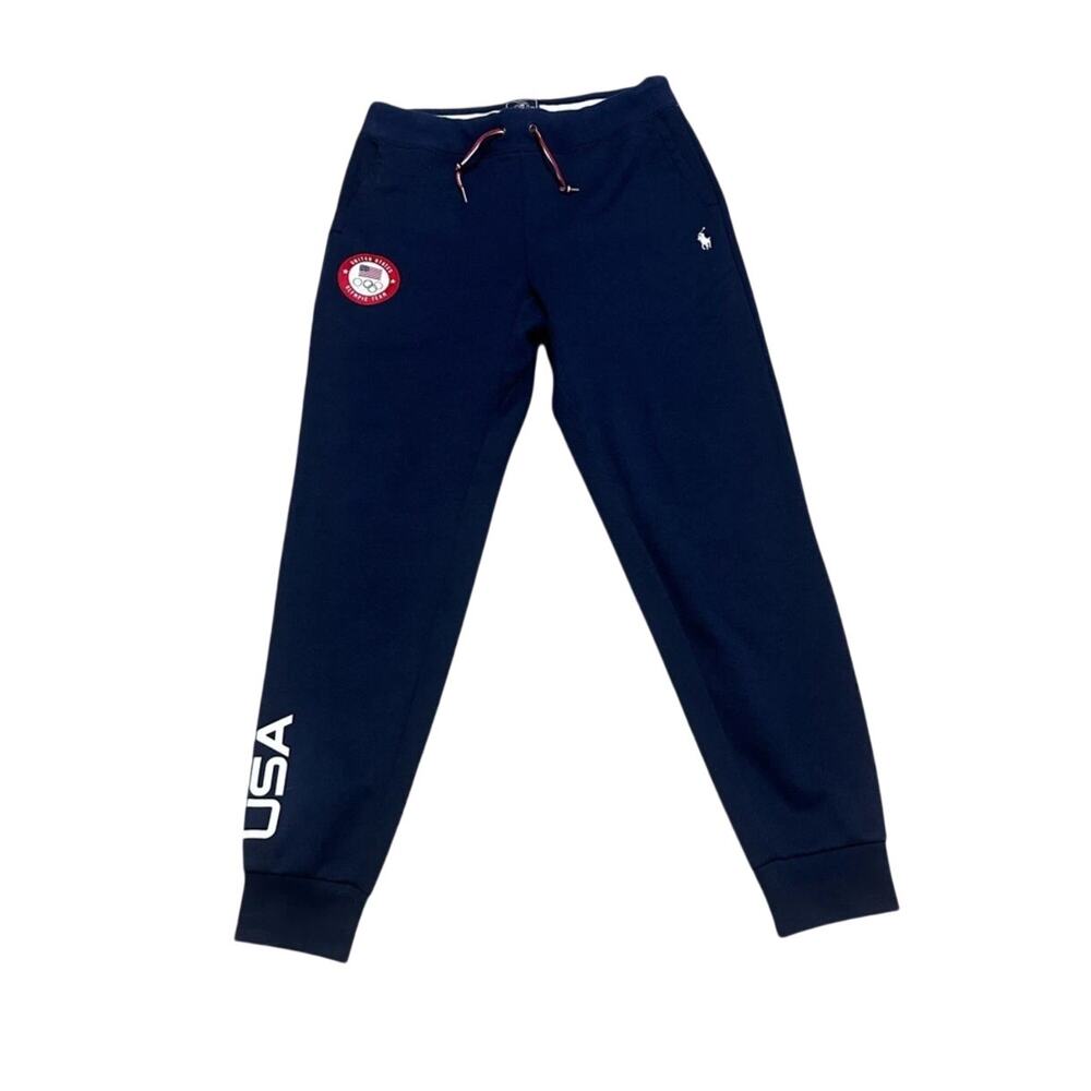 Polo Ralph Lauren US Olympic Team Sweatpants Joggers Navy Size Medium